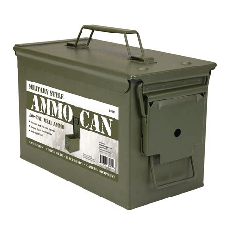 metal gun ammo boxes|harbor freight 50 cal ammo can.